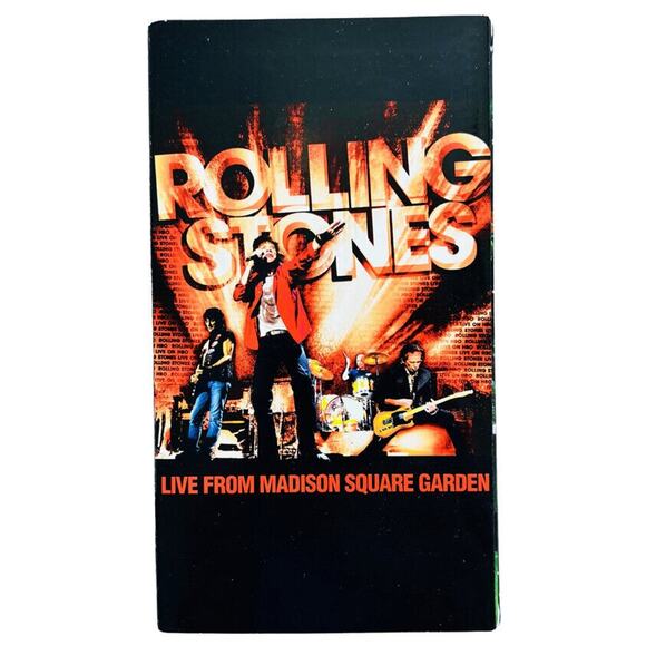 Rolling Stones Live From Madison Square Garden Promo VHS HBO Emmy FYC VG+ - Picture 1 of 5